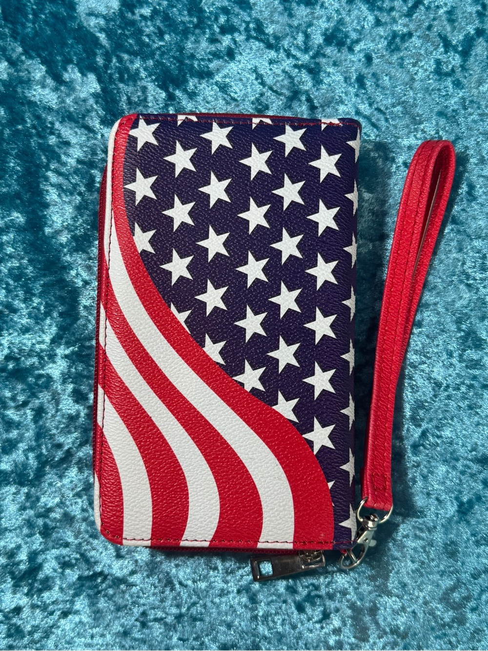 NWOT American Freedom Flag Wallet - Picture 3 of 5